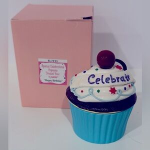 Ganz Special Celebrations Cupcake Trinket Box